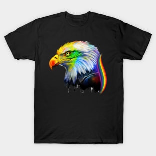 Eagle Rainbow Head T-Shirt